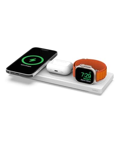 Belkin BoostCharge Pro 3-in-1 Wireless Charger with MagSafe (15W)