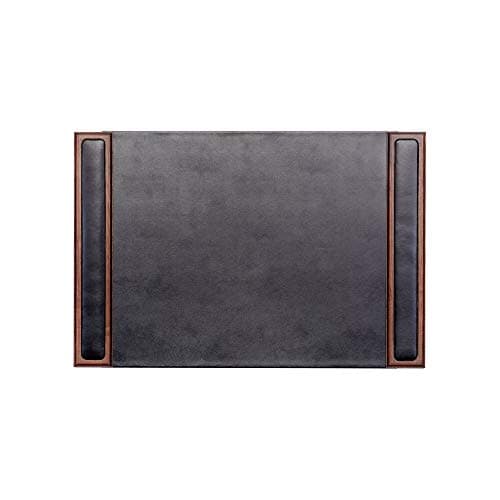 DACASSO Walnut & Leather Desk Pad