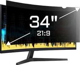 ZYY 34" 21:9 Curved Ultrawide Privacy Screen