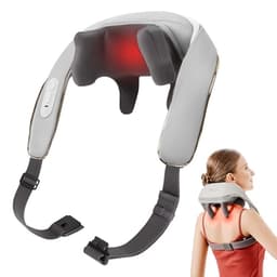 SKG 2025 Neck Massager H5 Mini, 6D Kneading with Heat