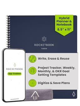Rocketbook Fusion Hybrid Planner & Notebook