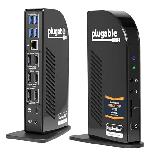 Plugable UD-ULTC4K (Triple 4K DisplayLink Dock)