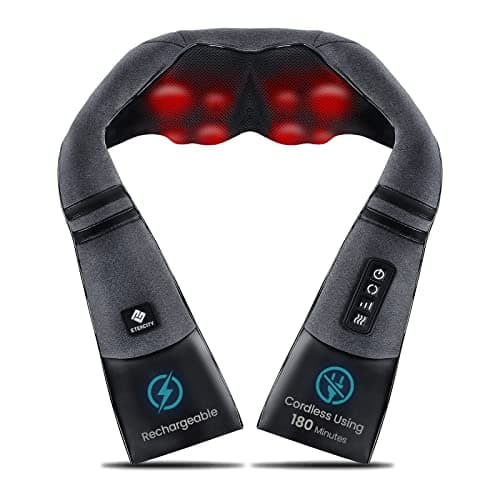 Etekcity FSA Eligible Cordless Neck Massager with Heat