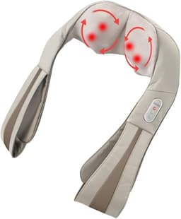 Homedics Shiatsu Deluxe Neck & Shoulder Massager with Heat, Thera-P