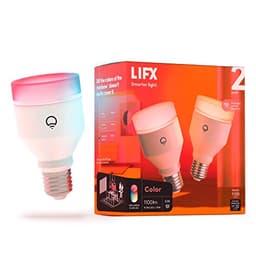 LIFX Color A19 Smart Bulb (2-Pack)