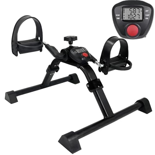 Vaunn Medical Under Desk Bike Pedal Exerciser with LCD