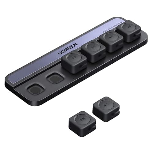 UGREEN Magnetic Cable Organizer (6-Pack)