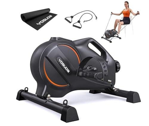 YOSUDA Under Desk Bike with 16-Level Magnetic Resistance