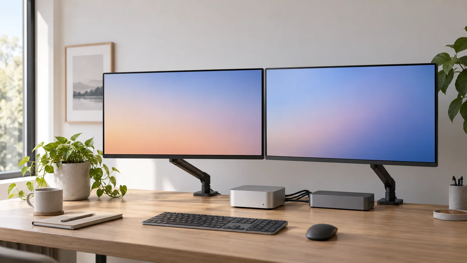Mac mini M6 Desk Setup 2026 hero image