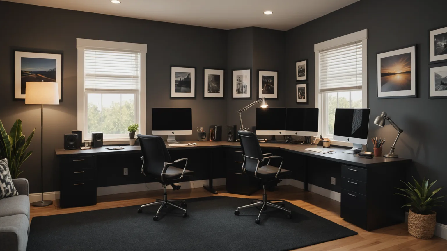 The Two-Person Home Office hero image