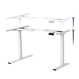 FLEXISPOT Corner Dual Motor L Shaped Standing Desk Frame Only
