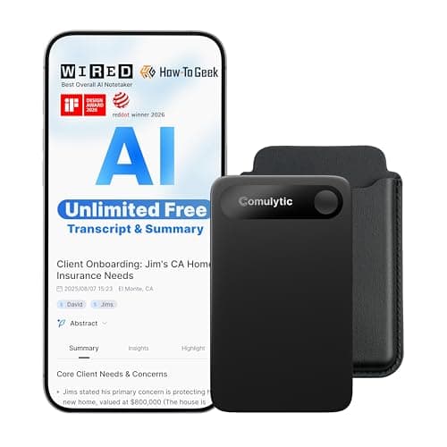 Comulytic Note Pro AI Voice Recorder
