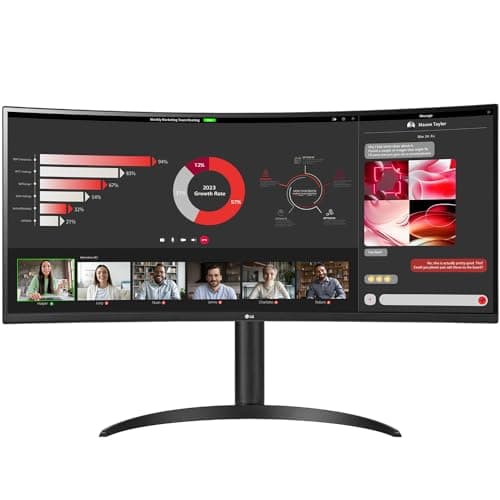 LG 34WR55QC-B 34" Curved Ultrawide