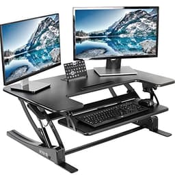 VIVO 36" Height Adjustable Stand Up Desk Converter (V Series, DESK-V000V)